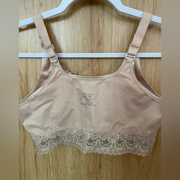 Ruby Ribbon Rack Sample Lace Demiette pale - Picture 3 of 4